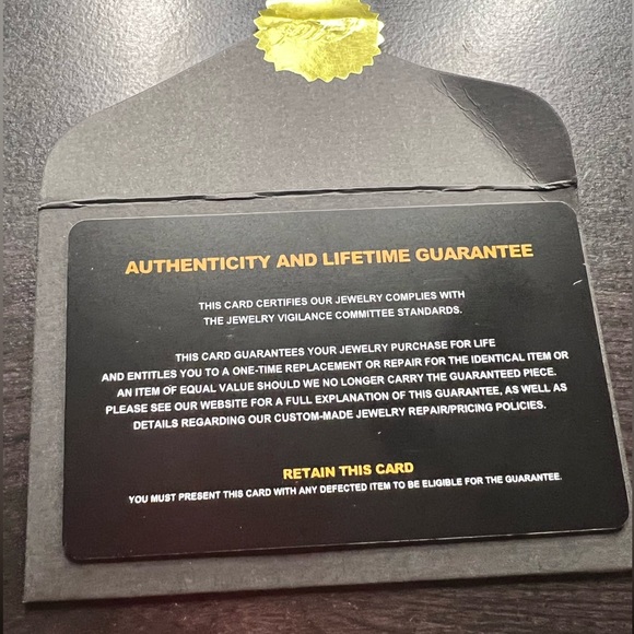 GLD round cut promise ring! NWT! - Picture 5 of 10